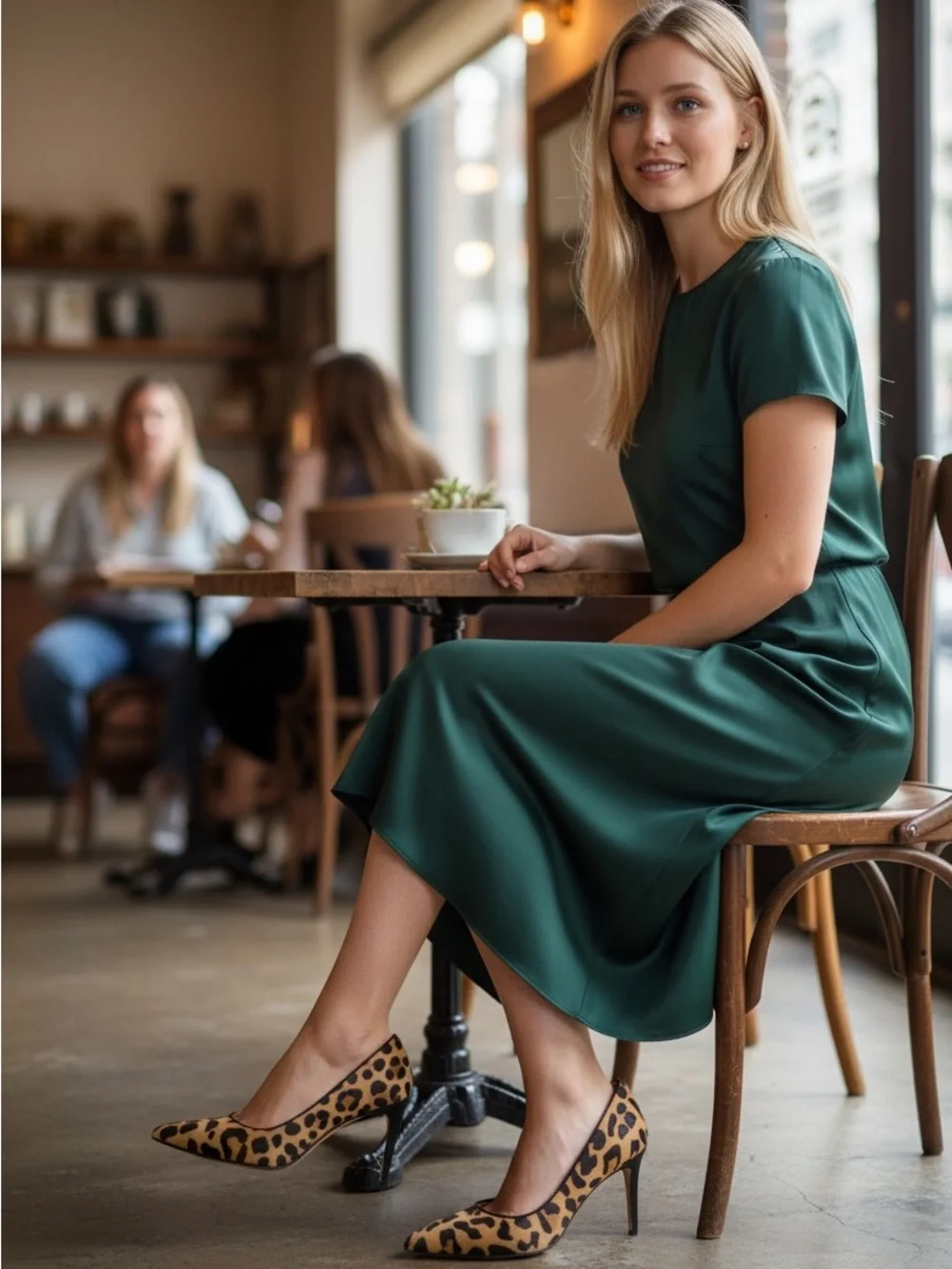 Halogen Leopard Heels